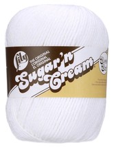 Spinrite Lily Sugar&#39;n Cream Yarn, Solids Super Siz - £14.82 GBP