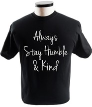 Always Stay Humble And Kind Shirt Vintage Christian Tee Religion T-Shirts - £13.61 GBP+