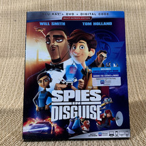 Spies in Disguise  Blu-ray  DVD + Digital Code 2019 Will Smith Tom Holland - £8.66 GBP