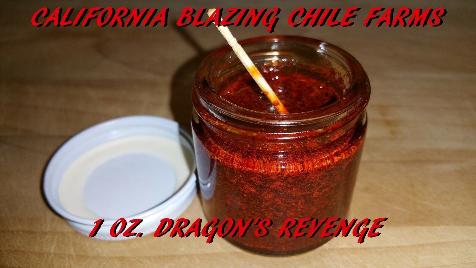 Dragon's Revenge - Nuclear Hot! Not for untrained palate. GUARANTEED PAIN!!!!!! - $25.00