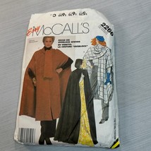 Vintage Sewing Pattern McCalls 2266 Capes Outwear Overcoat - £5.98 GBP