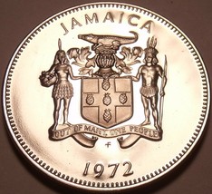 Rare Proof Jamaica 1972 10 Cents~Lignum Vitale~17,000 Minted~Free Shipping - £4.20 GBP