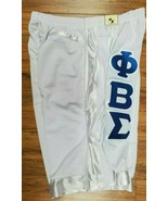 PHI BETA SIGMA Fraternity Basketball Shorts WHITE PHI BETA SIGMA SHORTS ... - £27.75 GBP