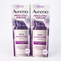 Aveeno Absolutely Ageless Daily Moisturizer w SPF 30 Lot Of 2 BB11/23 - $77.35