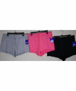JOYLAB Women&#39;s Fleece High-Rise Everyday Shorts 3&quot; XL Lot of 3 Pink Grey... - $54.14 CAD