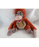 DISNEY&#39;S Jungle Book BEANBAG PLUSH 8&quot; sitting 12&quot; length KING LOUIE Ador... - $10.86 CAD