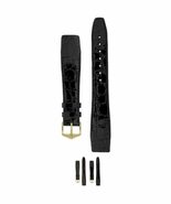 HIRSCH Certified Crocodile Leather Watch Strap - Genuine Leather - Silkg... - $263.63 CAD
