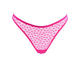 L&#39;AGENT BY AGENT PROVOCATEUR Womens Thongs Bright Floral Pink Size S - $19.39