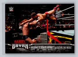 Daniel Bryan #3 2017 Topps WWE Road To Wrestlemania WWE Daniel Bryan Tribute - £2.33 GBP