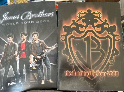 Lot of 2 Jonas Brothers  Programs  Program 2008 + 2009 - $24.74