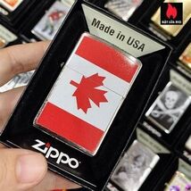 Zippo Lighter: Canadian Maple Leaf Flag - $28.45 Zippo Lighter: Canadian Maple Leaf Flag - $28.45