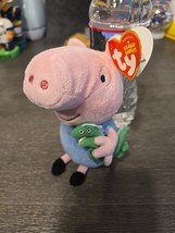 TY Beanie Baby - GEORGE Peppa Pig (6 Inch) Stuffed Plush Toy 2015 - $19.90