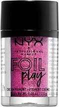 NYX Foil Play Cream Pigment Eyeshadow Booming 02 Eyes NEW Glitter Shimme... - £7.71 GBP