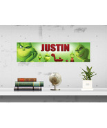 The Grinch - Personalized Name Poster, Customized Wall Art Banner, Frame... - £14.38 GBP+