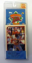 Topps Baseball Talk Collection Set #10 Eric Davis Brooks Robinson 1989 - £5.05 GBP
