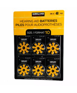 Kirkland Signature Hearing Aid Batteries Size Format 10, 1.45 Volt, 48 Pack - $20.97 CAD
