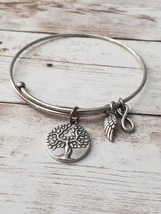 Earth Angel Bracelet Silver Tone - £5.58 GBP