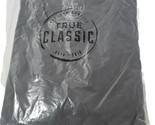 True Classic Premium Quality Crew Neck Tee T Shirt Mens Gray XL NEW - £15.60 GBP