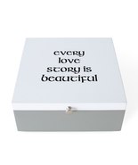 Every Love Story Is Beautiful Jewelry Box - $65.00