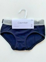 Calvin Klein 2-Pack Seamless Hipster Underwear Black/White ( 6-6X ) - £51.77 GBP