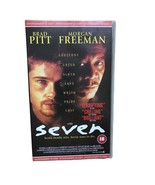 SEVEN. VHS VIDEO TAPE BRAD PITT MORGAN FREEMAN - £5.97 GBP
