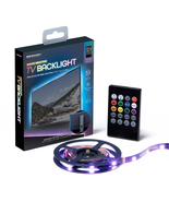 Sound Reactive TV Backlight RGB Lighting Dimmable Remote Control Corded ... - $414.72 MXN