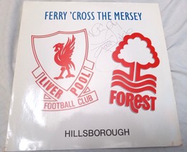 Gerry Marsden signed 1989 &quot;Ferry &#39;Cross the Mersey&quot; 12&quot; Vinyl  EX Paul M... - $49.50