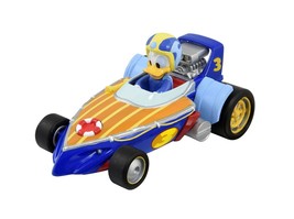 TAKARA TOMY Disney Mickey Mouse and The Road racer&#39;s Talking Dash! Duck ... - $42.33