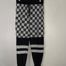 Checkered Jogger Pants - Black and Gray - $11.76