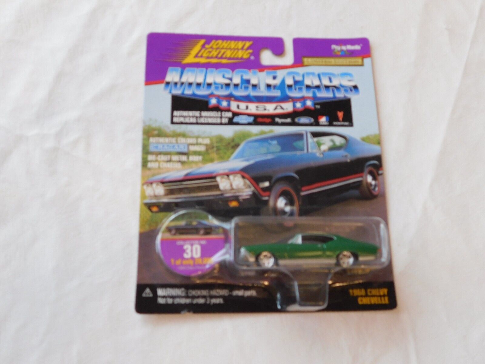 Johnny Lightning Muscle Cars Playing Mantis Limited Edition 1968 Chevy Chevelle - $29.69