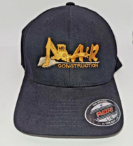 A&amp;R Construction FLEXFIT S/Medium Hat fitted Baseball Cap black New old ... - $11.64