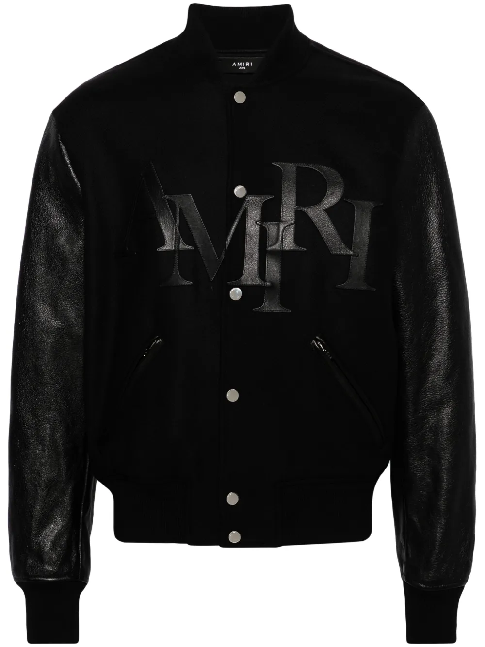 AMIRI  Staggered logo varsity jacket - €154,49 EUR+