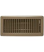 American Metal Products 4 in. H x 10 in. W Brown Steel Floor Register - $388.02 MXN