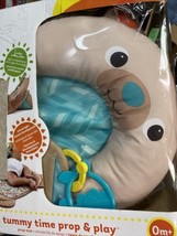 Bright Starts Tummy Time Prop & Play Activity Mat - Ages Newborn + - $11.97