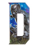 MARVEL: AVENGERS: SUPERHERO: LETTER &quot;D&quot; :METAL SIGN: THE BLACK PANTHER: NEW - $302.71 MXN