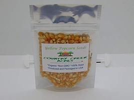 9 oz Yellow Popcorn Seed for Growing, Heirloom, Open Pollinated Non-GMO Garden S - £10.15 GBP