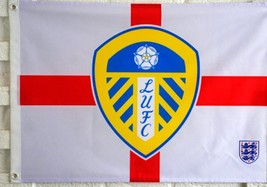 Leeds Utd Football Club Flag White 3x5ft Banner Polyester - $17.99