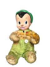 1950s Gund Plush Rubber Face Pinocchio Doll Character Swedlin Rushton Di... - $60.78
