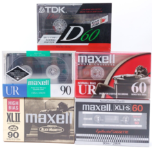 Maxell XLI-S 60 Tdk D60 Maxwell UR60 Maxell Xl Ii 90 Lot 5 - £54.24 GBP