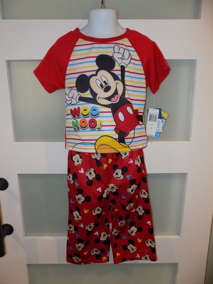 Primary image for DISNEY MICKEY MOUSE AND THE ROADSTER RACERS PAJAMA SET SIZE 2T BOY'S NEW