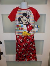 Disney Mickey Mouse And The Roadster Racers Pajama Set Size 2T Boy&#39;s New - £16.60 GBP
