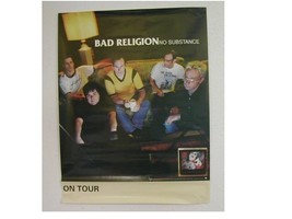 Bad Religion Promo Poster No Substance - $658.17 MXN