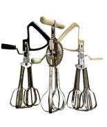 Beaters Hand Held Mixers Vintage Lot Of 3 Ekco Kitchen Tools 1970s-70s SS - $95.72 CAD
