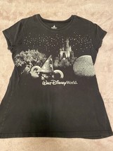 Disney parks womens t shirt Walt Disney World Black &amp; White XL - £14.93 GBP
