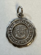 Bob Jones University Sterling Silver Pendant Charm College - $477.65 MXN
