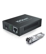 Gigabit Ethernet Multi-Mode Lc Fiber Media Converter (Sfp Sx Transceiver... - £41.68 GBP