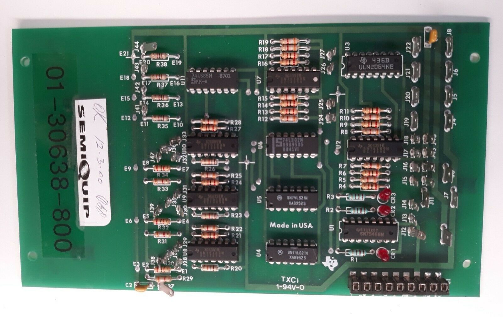 Semiquip 01-30638-800 Board - $29.99