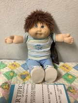 Vintage Cabbage Patch Kid Head Mold #3 1ST EDITION FUZZY Hair Hong Kong KT - £215.36 GBP