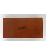 Scrabble Luxury Edition Premier Wood Board Chest Box 2003 - $79.99