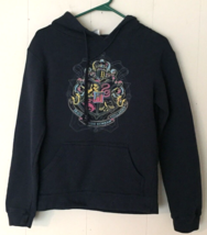 Harry Potter hoodie size S women navy blue long sleeve - £9.77 GBP
